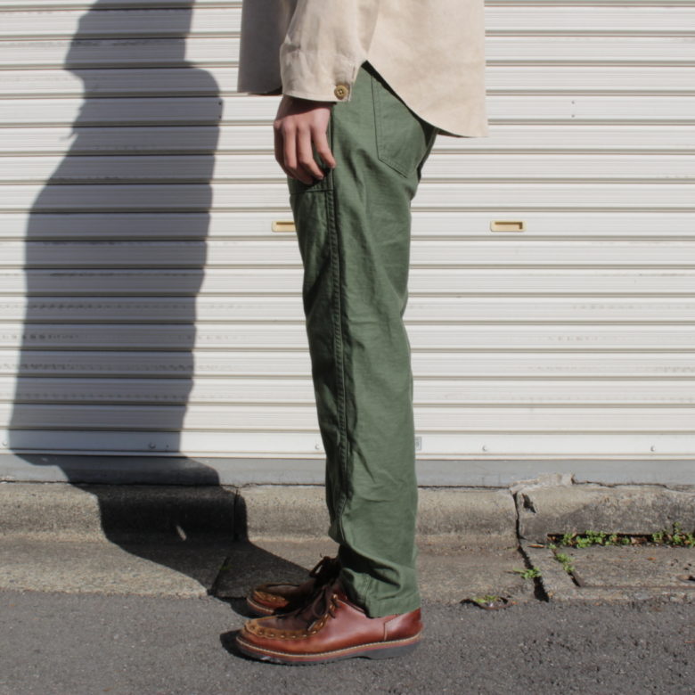 All the Details: orSlow Slim Fit Fatigue Pants