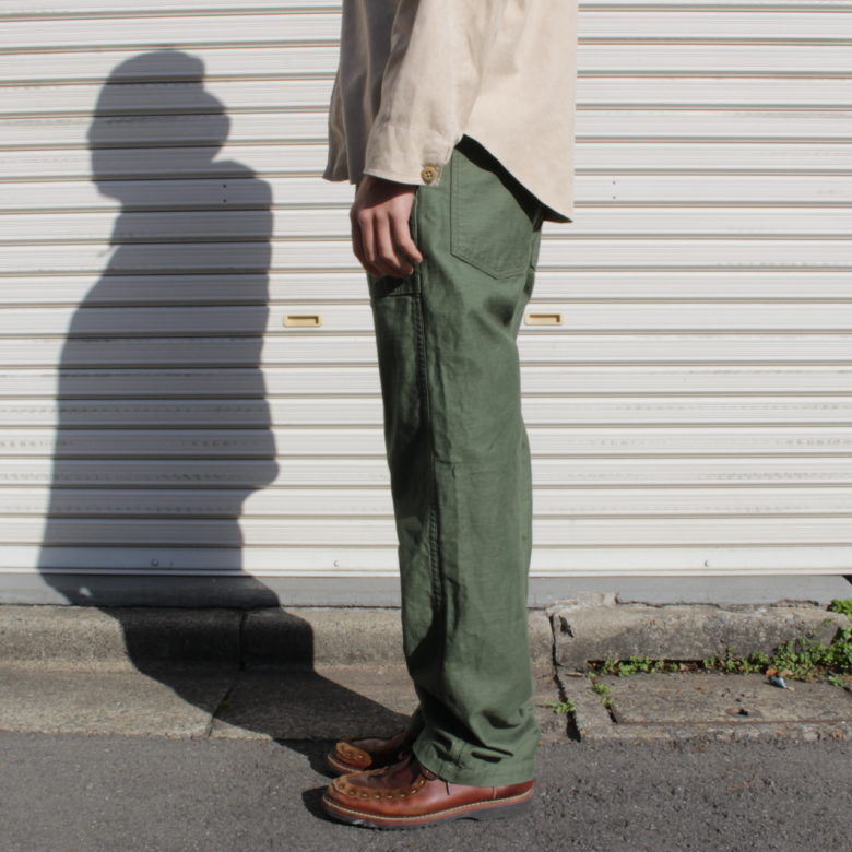 Rugged and quality. Nothing like “orSlow” to purchase fatigue pants. ｜ brpby